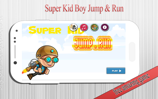 Super Kid Boy Jump Run