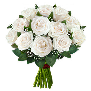 Cvetni aranžman 'Bele ruže' iz ponude Cvećare Niš