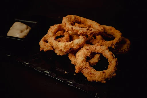 Crispy Fried Onion Rings (10 Pcs)