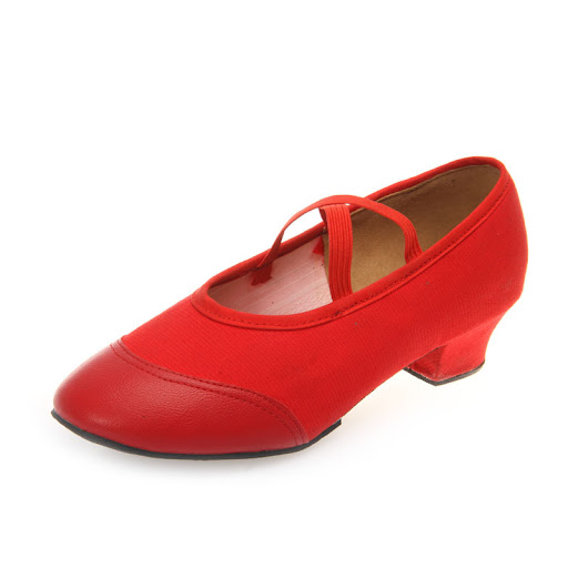 Title 2, Womens Dance Mid-heel Soft-soled Cloth Shoes