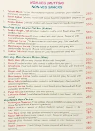 Ahad Sons Restaurant menu 3