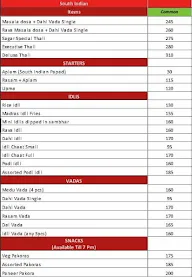 Annapurna Caterers menu 2