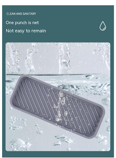 Title 2, Silicone Soap Rack Draining Rack Simple Thicken...
