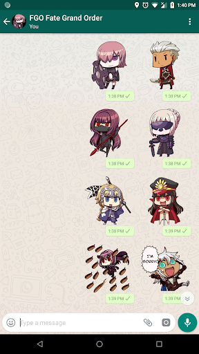 Download Fgo Fate Grand Order Wastickerapps On Pc Mac With Appkiwi Apk Downloader