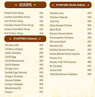 Masala Andhra - An Ethnic Cuisine menu 1