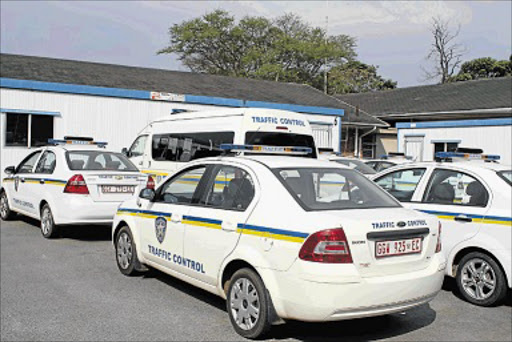 GOING NOWHERE: Traffic officers at Amathole District left more than 30 vehicles parked at the Wilsonia traffic department yesterday Picture: SILUSAPHO NYANDA