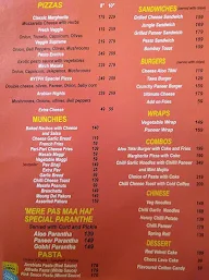 Yeh Toh Filmy Hai Cafe menu 1