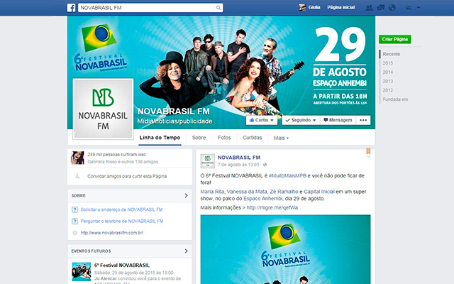 Radio Nova Brasil FM Preview image 3