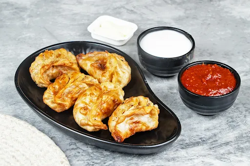 Butter Chicken Fried Momos [5 Pieces]