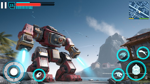 Screenshot Car Transform Jet Robot Games