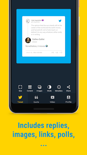 Screenshot Twitto | Share your tweets