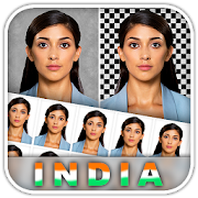 Indian Passport Size Photo Visa Pan OCI Aadhaar DL 1.4 Icon