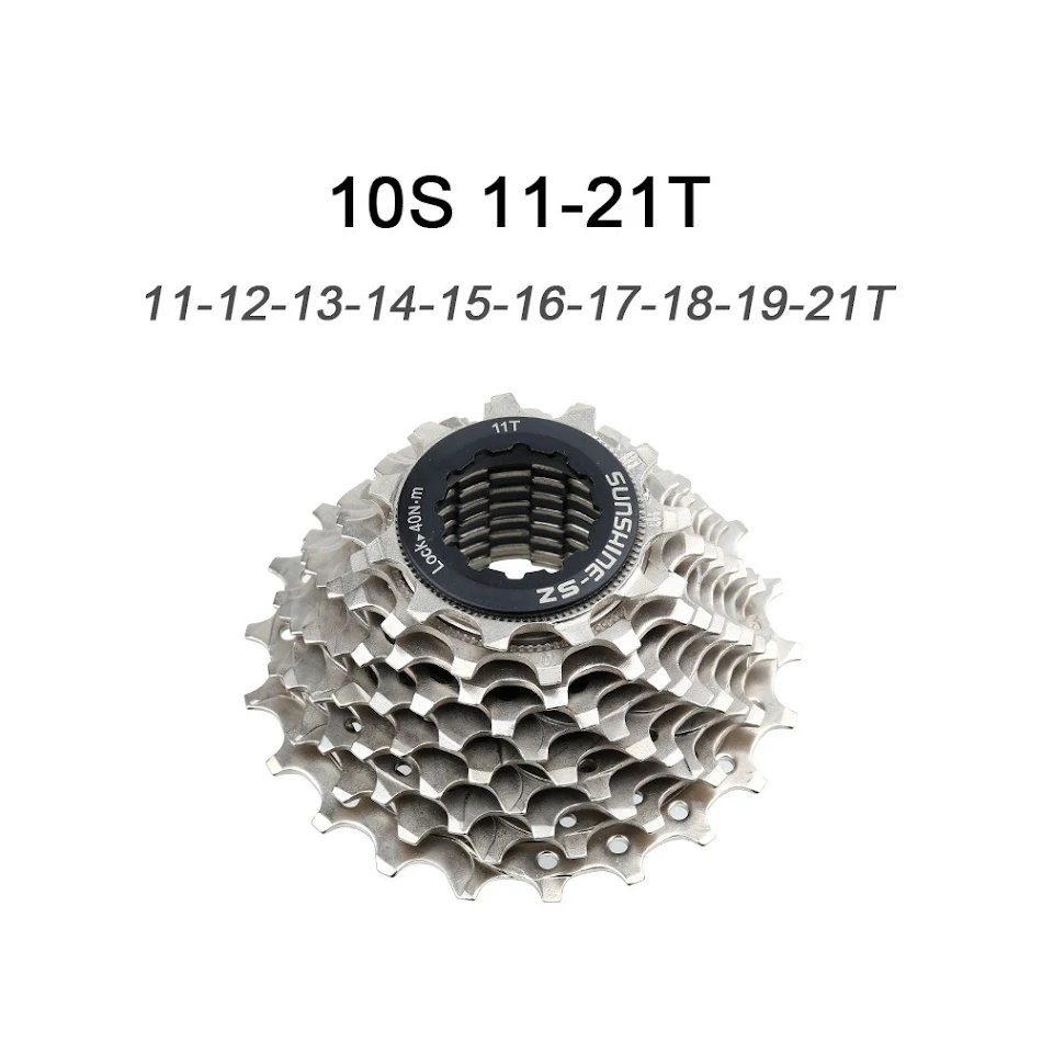 10-Speed 11-21 Racing Flywheel Cassette for superior cycling. Experience fast, precise gear changes and optimal performa