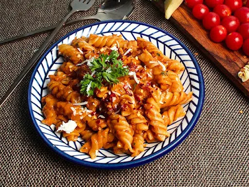 Fusilli Arrabbiata Pasta