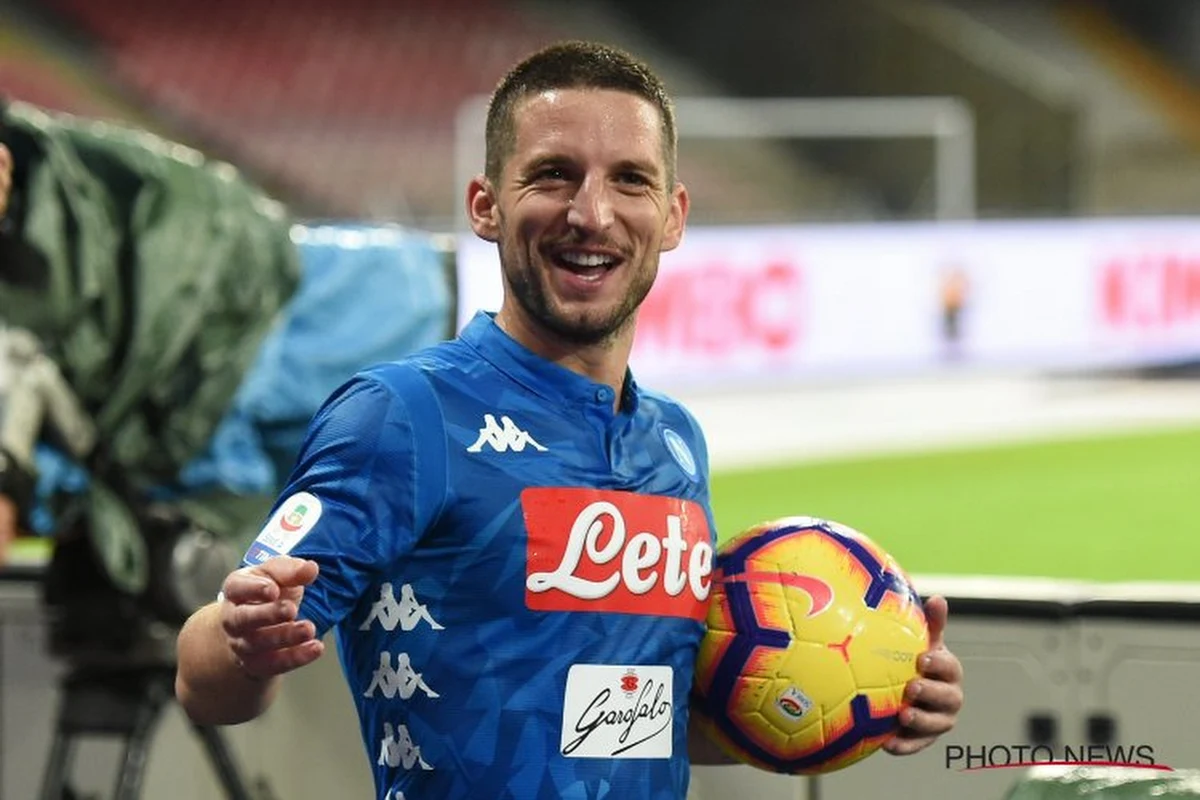 Mertens scoort hattrick, maar er waren toch spanningen: "Ik heb met Ancelotti gesproken"