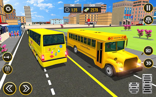 School Bus wala Game: Kar Game