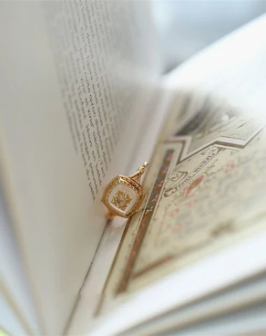 Bague Baroque Rétro en Cristal de S - 3