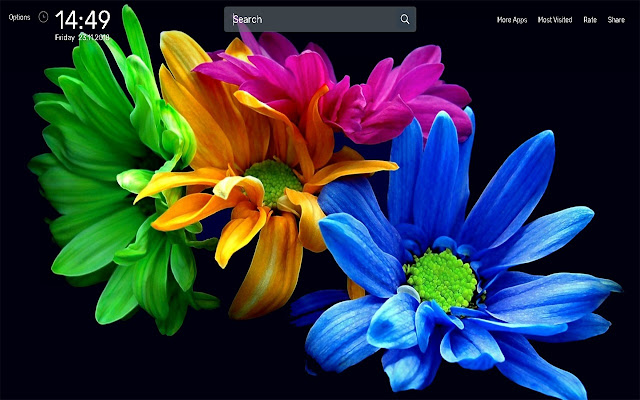 Flowers Wallpapers NewTab Theme