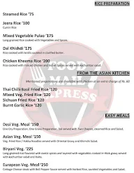 Food Mail Express menu 1