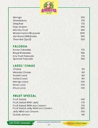 Amruta Veg Treat Restaurant menu 1