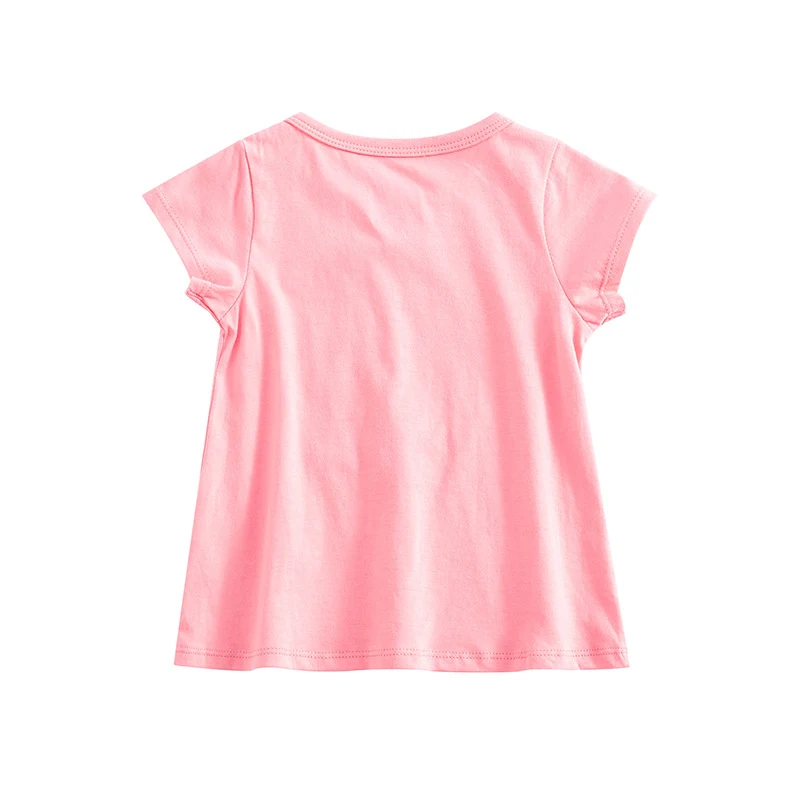 Zomer baby T-shirt met korte mouwen, ademend en comfortabel. Ideaal voor warme dagen en de gevoelige huid van je baby.