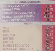 Sagar Cafe menu 1