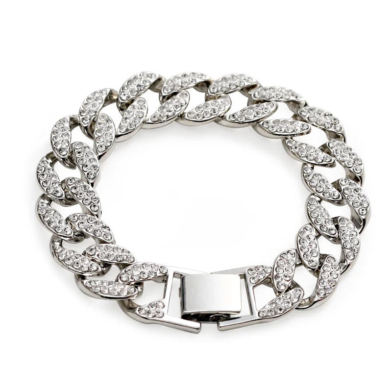 Cubaanse Bangle Armband Heren Sieraden Mode Trendy. Stijlvolle armband voor mannen. Voeg een vleugje flair toe aan je look met dit trendy sieraad.