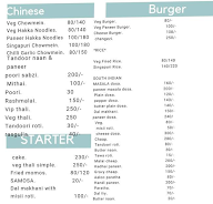 Tandoor Junction menu 1