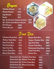 Al Hyderabad Biryani menu 1