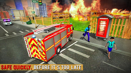 Fire Fighter Truck Real City Heroes 1.0.5 screenshots 7