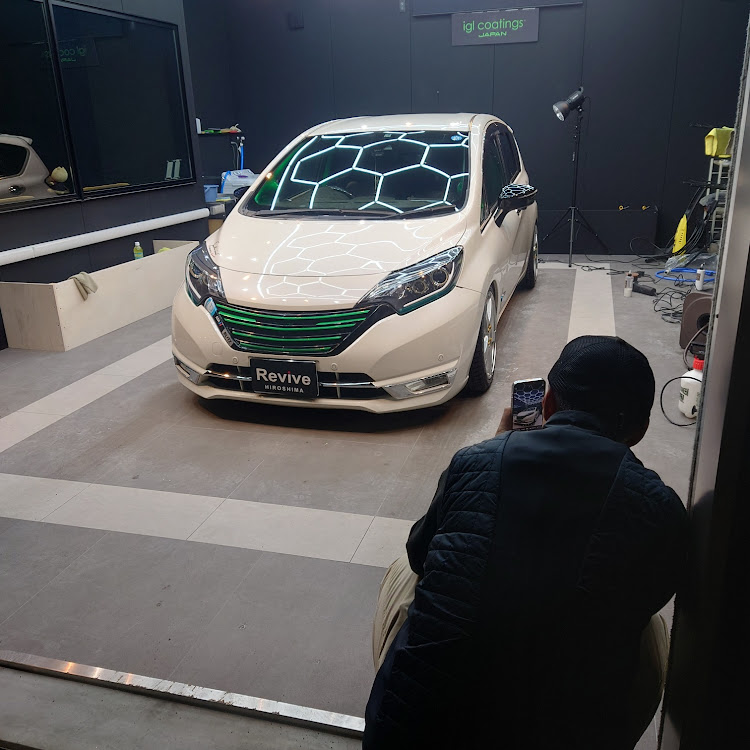 ノートのいつもイイネ&コメントありがとうございます🙇‍♂️・洗車・2月に関するカスタム事例の投稿画像4枚目