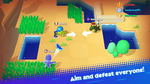 Screenshot Boomerang War.io- Throw Game