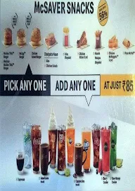 McDonald's menu 3