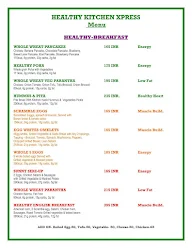 Healthy Kitchen Xpress menu 5