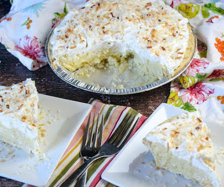 Cream of coconut adds wonderful richness and flavor to this thick and creamy coconut cream pie. A fancy but easy to make dessert.