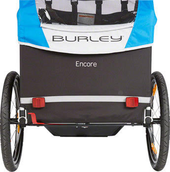 Burley Encore Child Trailer: Blue alternate image 4