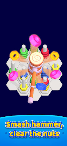 Screenshot Nut Sort - Color Match