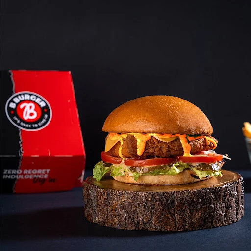 Crisp Tease Chicken Burger (Animal Sauce) (New)