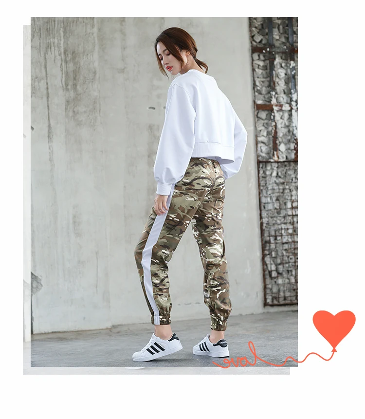 Title 5, Womens Camo Sweatpants Loose and Thin Summer Q...