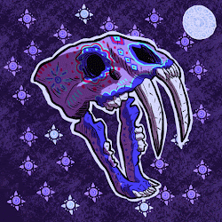 SugarSkull #101 - Ancient Cat of the Pale Moon