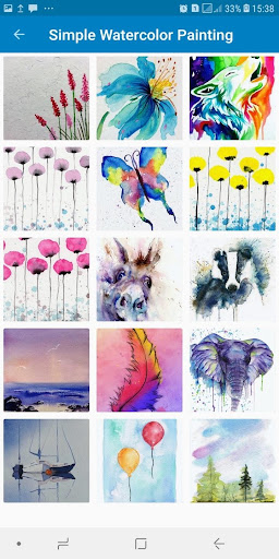 Simple Watercolor Art Painting Ideas