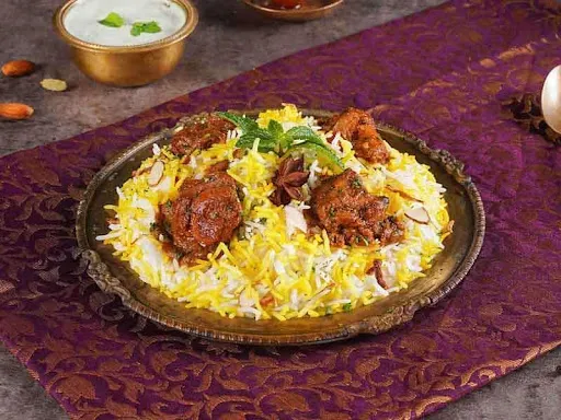 Malai Kofta Biryani (Creamy Kebab Biryani, Serves 2)