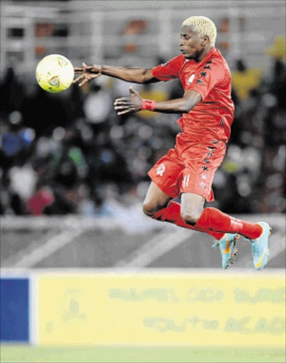 WHERE TO?: Striker Sibusiso Zuma is yet to find a new side Photo: Lee Warren/Gallo Images