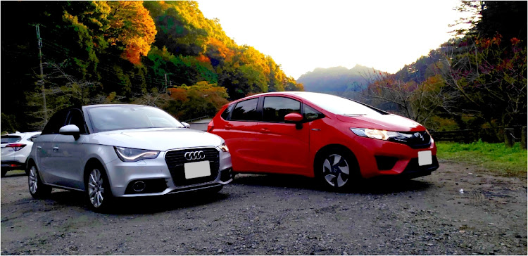 A1 スポーツバックのFIT・ドライブ・紅葉に関するカスタム事例の投稿画像1枚目