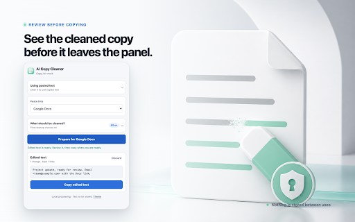 AI Copy Cleaner screenshot 2