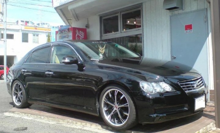 マークXのヒストリー・シュバートsc4・バーディークラブ車高調・純ベタに関するカスタム事例の投稿画像1枚目