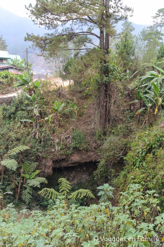 Sagada, cercueils Lumiang Cave