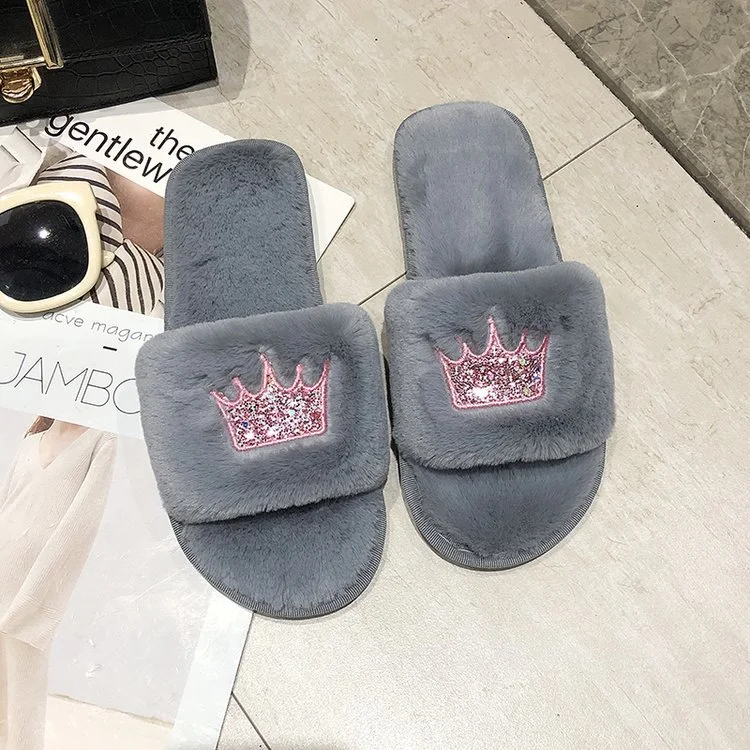 Title 5, Slip-on slippers voor dames met zachte zool voo...