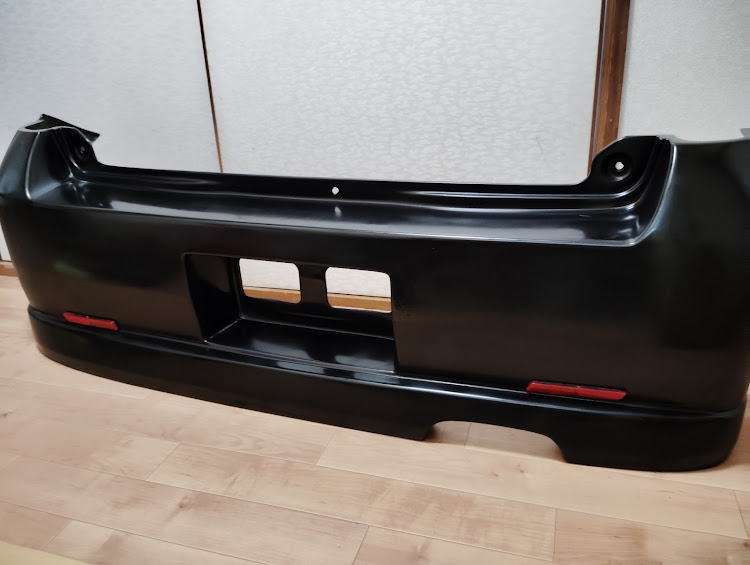 カズさんが投稿したMH21S・ハーテリーリアバンパー・100均スプレーに関するカスタム事例の投稿画像2枚目