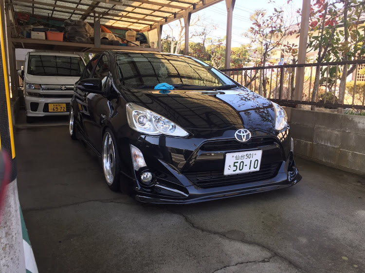 アクアの洗車に関するカスタム事例の投稿画像1枚目